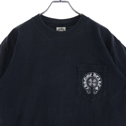 Chrome Hearts Vintage Back Cemetery Short Sleeve Tee Cross Print T-Shirt Black — view 3