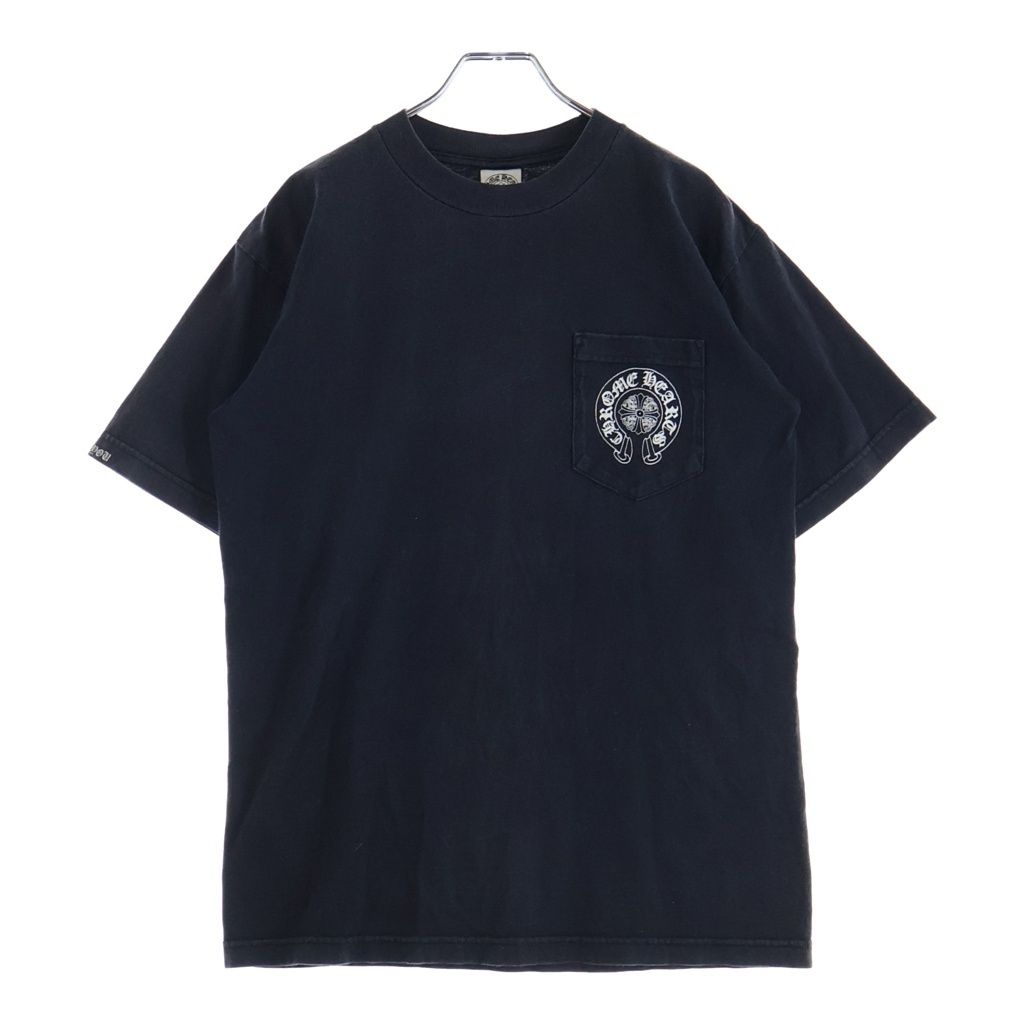 Chrome Hearts Vintage Back Cemetery Short Sleeve Tee Cross Print T-Shirt Black — view 2