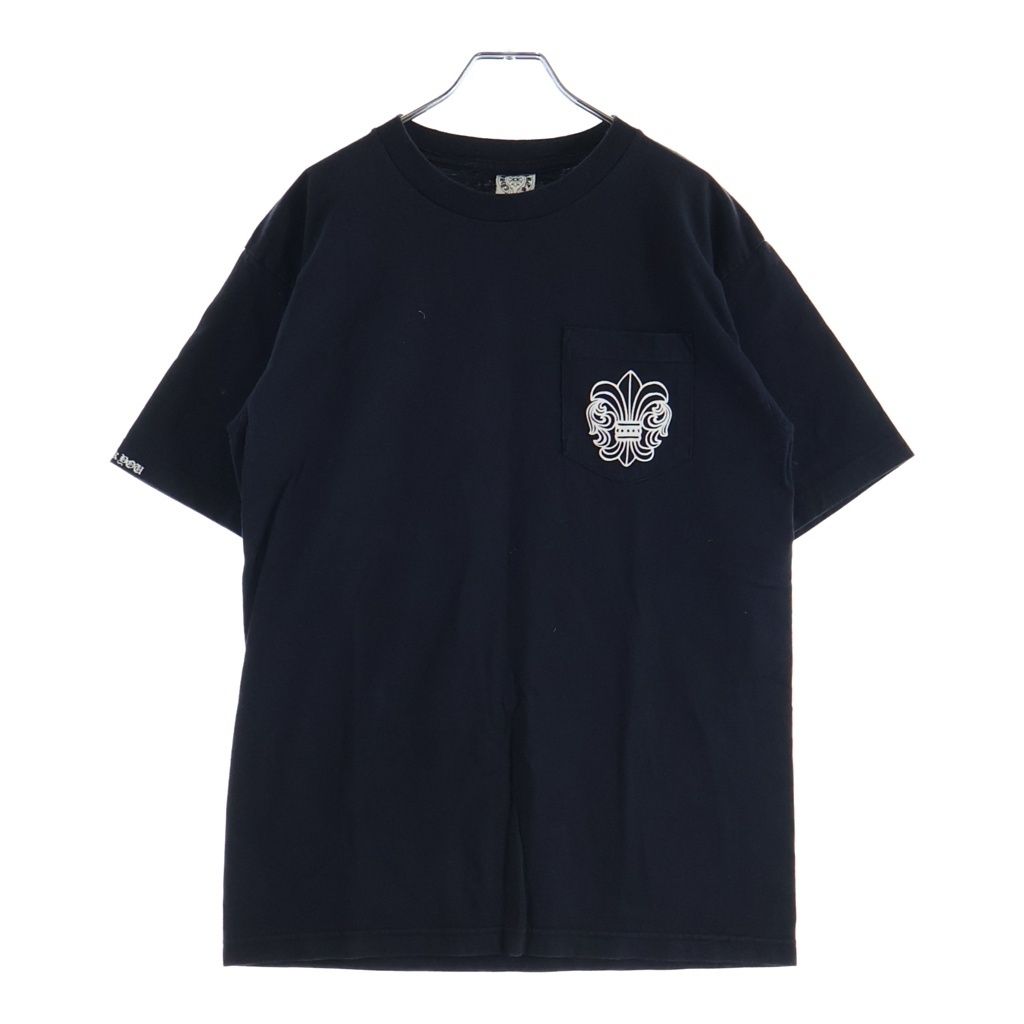 Chrome Hearts Vintage BS Fluer Tee Flare Print Crew Neck Short Sleeve T-Shirt