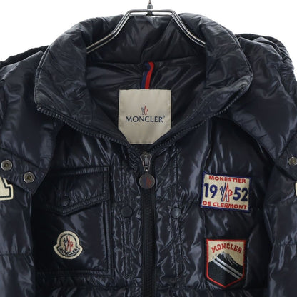 Moncler K2 Special Patch Down Jacket Black — view 3