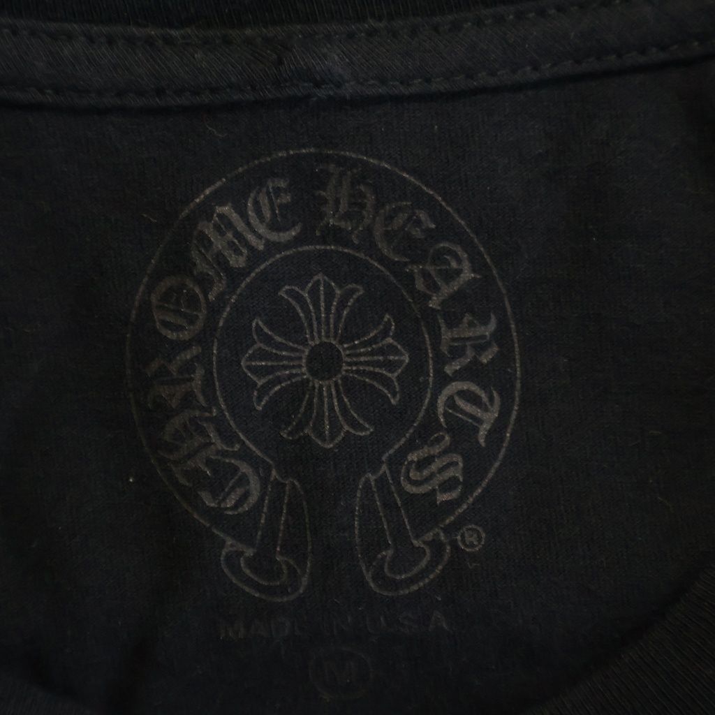 Chrome Hearts Multicolor Cemetery Cross Long Sleeve T-Shirt Black — view 7