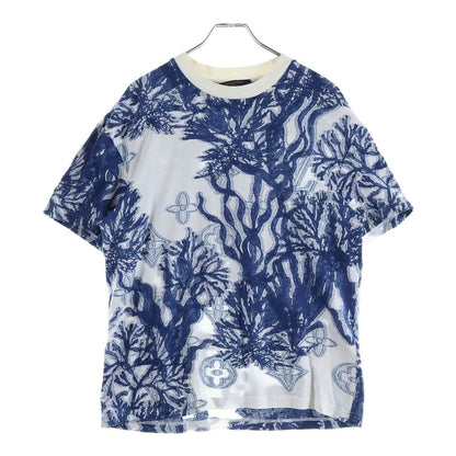 Louis Vuitton 23 AW Graphic Monogram Short Sleeve T-Shirt Blue White