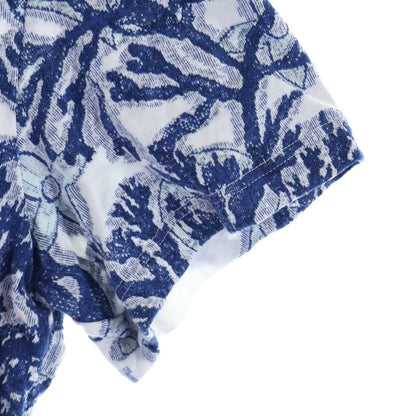 Louis Vuitton 23 AW Graphic Monogram Short Sleeve T-Shirt Blue White — view 5