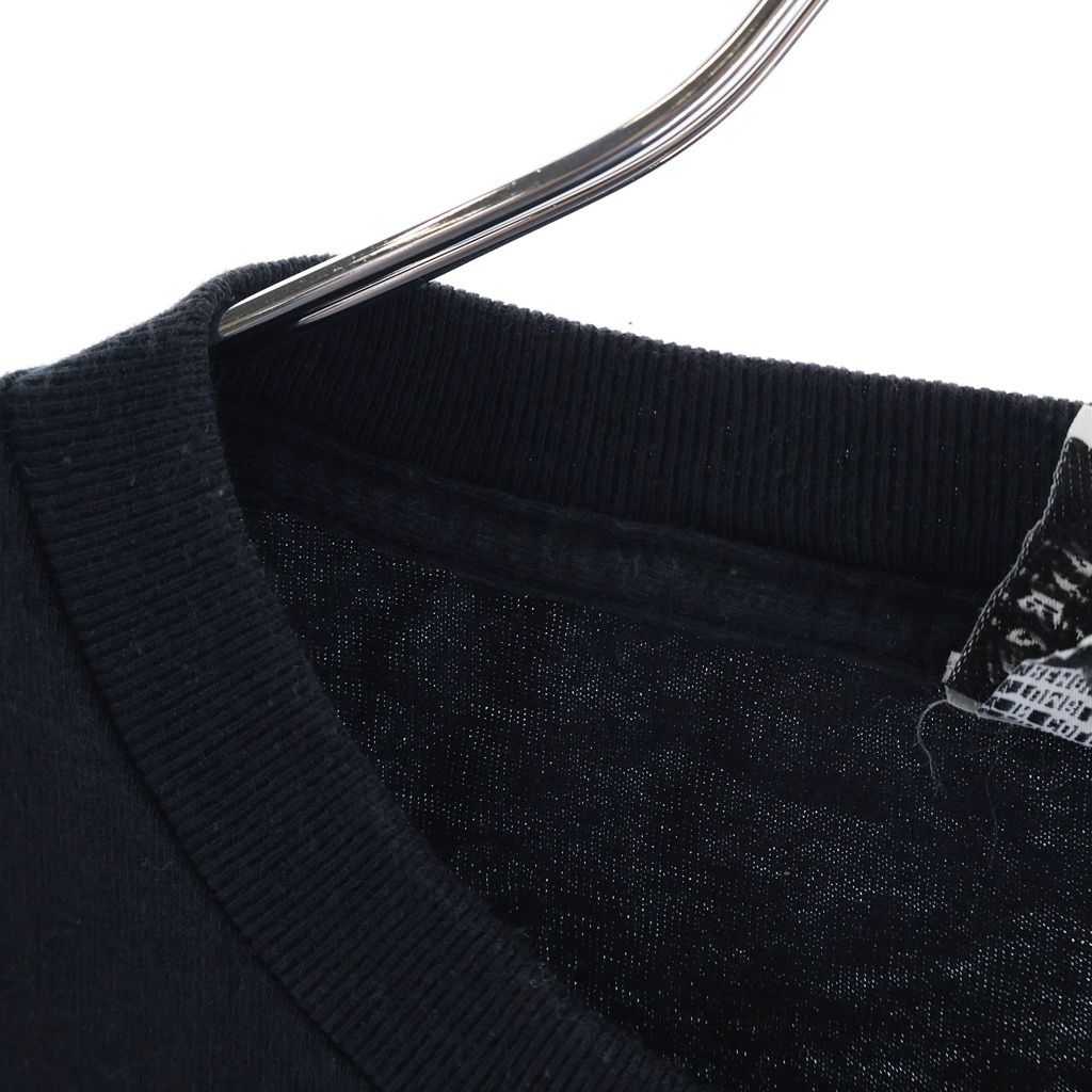 Chrome Hearts Vintage CH Long Sleeve 1 Horseshoe Printed T-Shirt Crew Neck Black — view 5