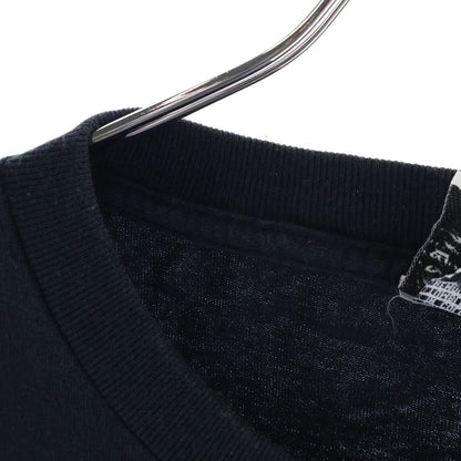 Chrome Hearts Vintage CH Long Sleeve 1 Horseshoe Printed T-Shirt Crew Neck Black — view 5