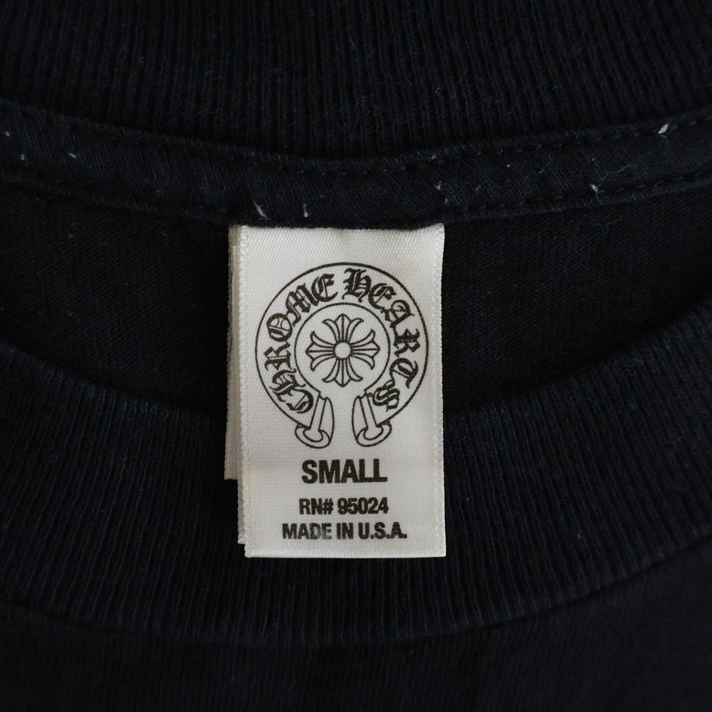 Chrome Hearts Vintage Arch Logo Usa Short Sleeve Tee Print Crew Neck T-Shirt — view 7