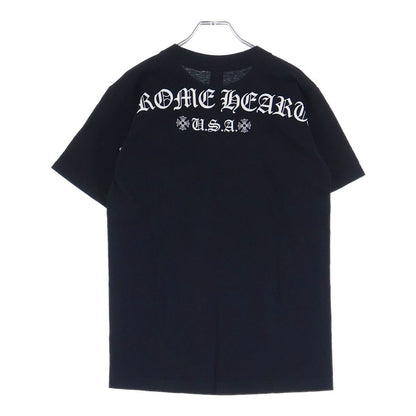 Chrome Hearts Vintage Arch Logo Usa Short Sleeve Tee Print Crew Neck T-Shirt