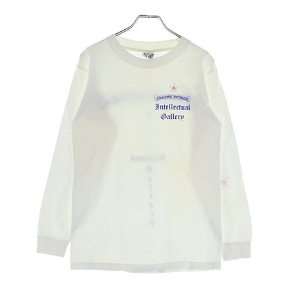 Chrome Hearts Vintage Galf Scroll Label Print Long Sleeve T-Shirt White — view 2