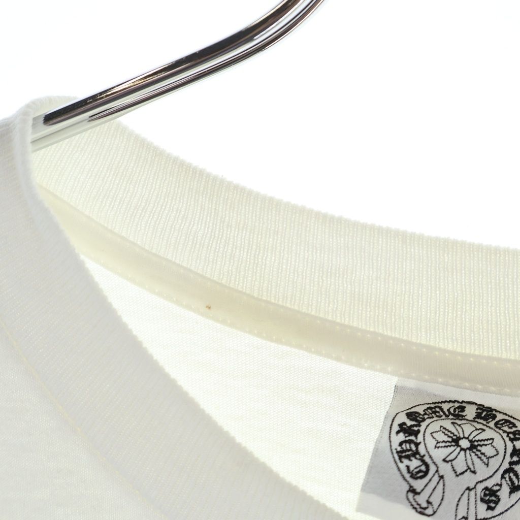 Chrome Hearts Vintage Galf Scroll Label Print Long Sleeve T-Shirt White — view 4