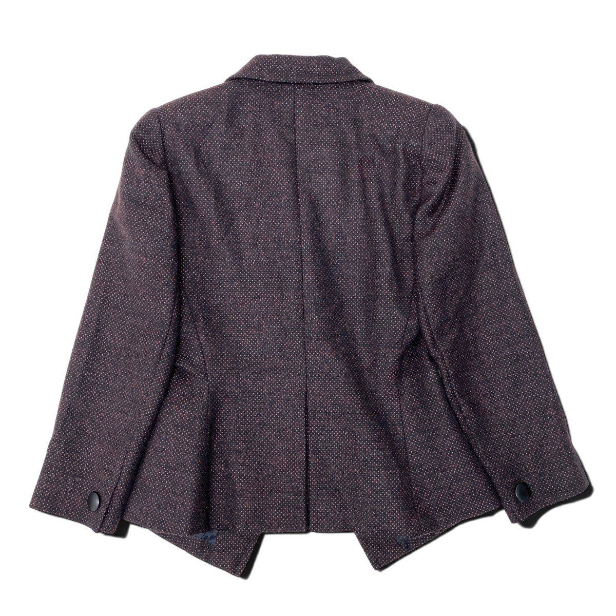 Dior Tailored Jacket Wool Black Bordeaux — view 3