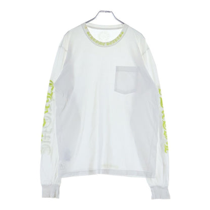 Chrome Hearts Neck Logo Long Sleeve Tee Back Scroll Label Long T-Shirt Long