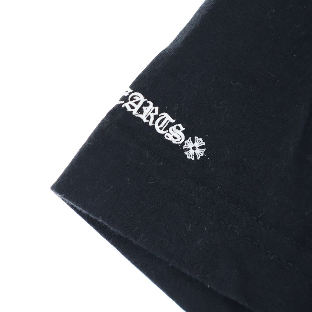 Chrome Hearts CH Short Sleeve Back Vine Dagger English Logo Print Top T-Shirt — view 4