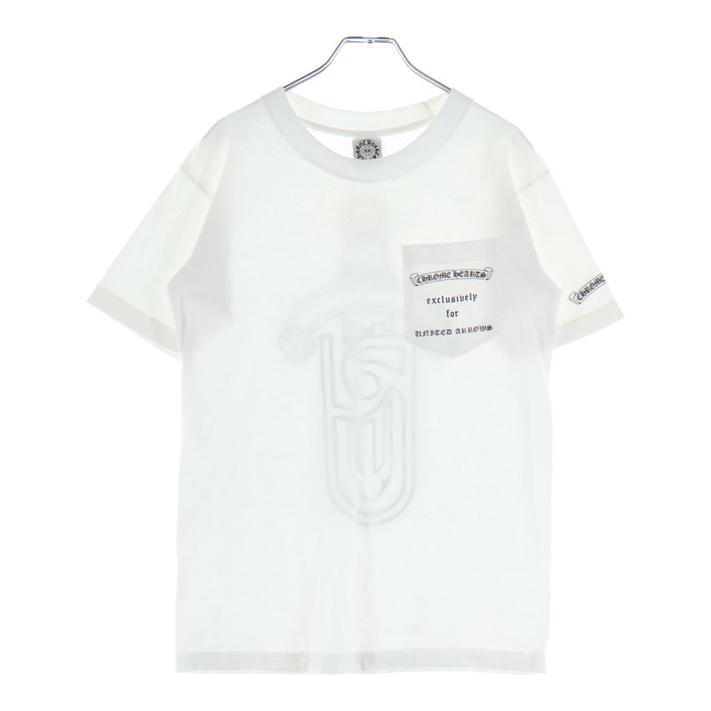 Chrome Hearts Vintage Short Sleeve United Arrows Limited T-Shirt White — view 2