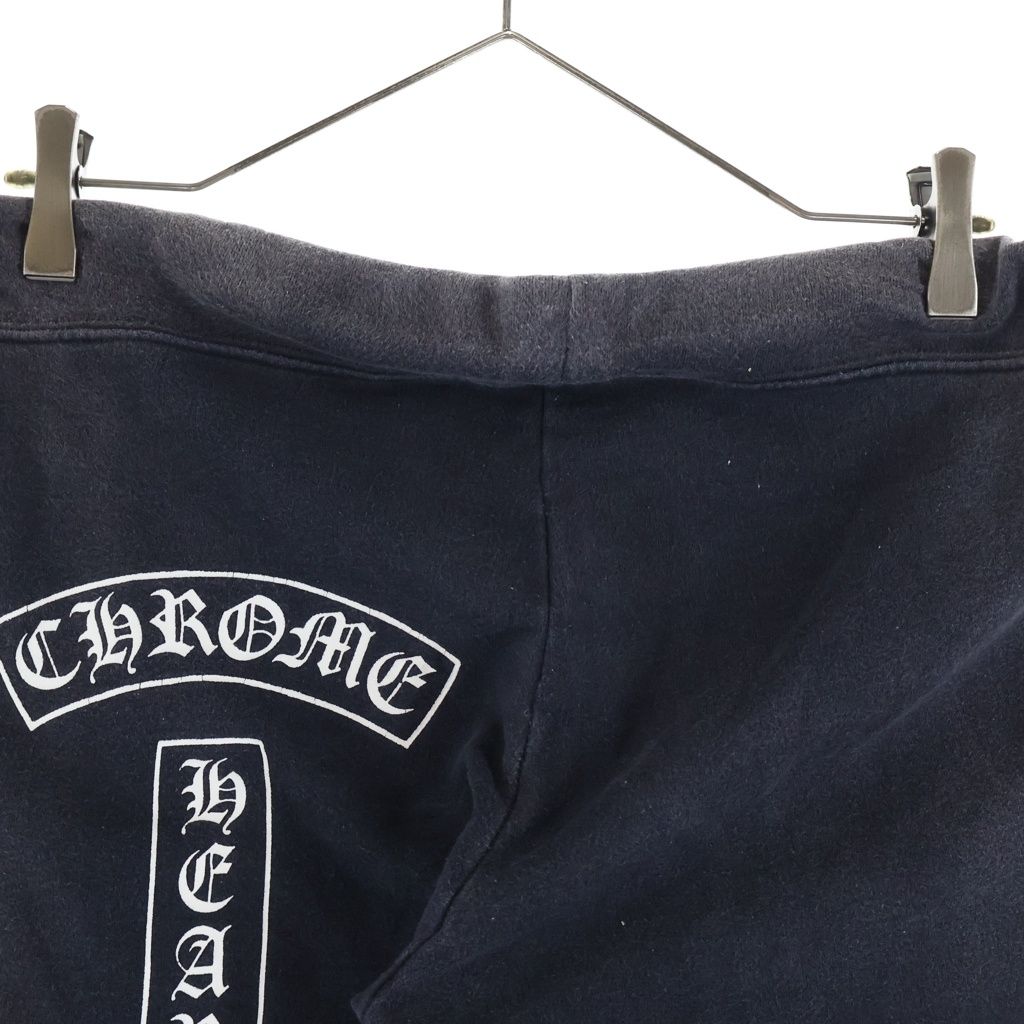 Chrome Hearts Vintage Sweatpants T Bar Logo Print Long Black — view 4