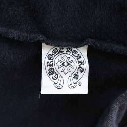 Chrome Hearts Vintage Sweatpants T Bar Logo Print Long Black — view 7