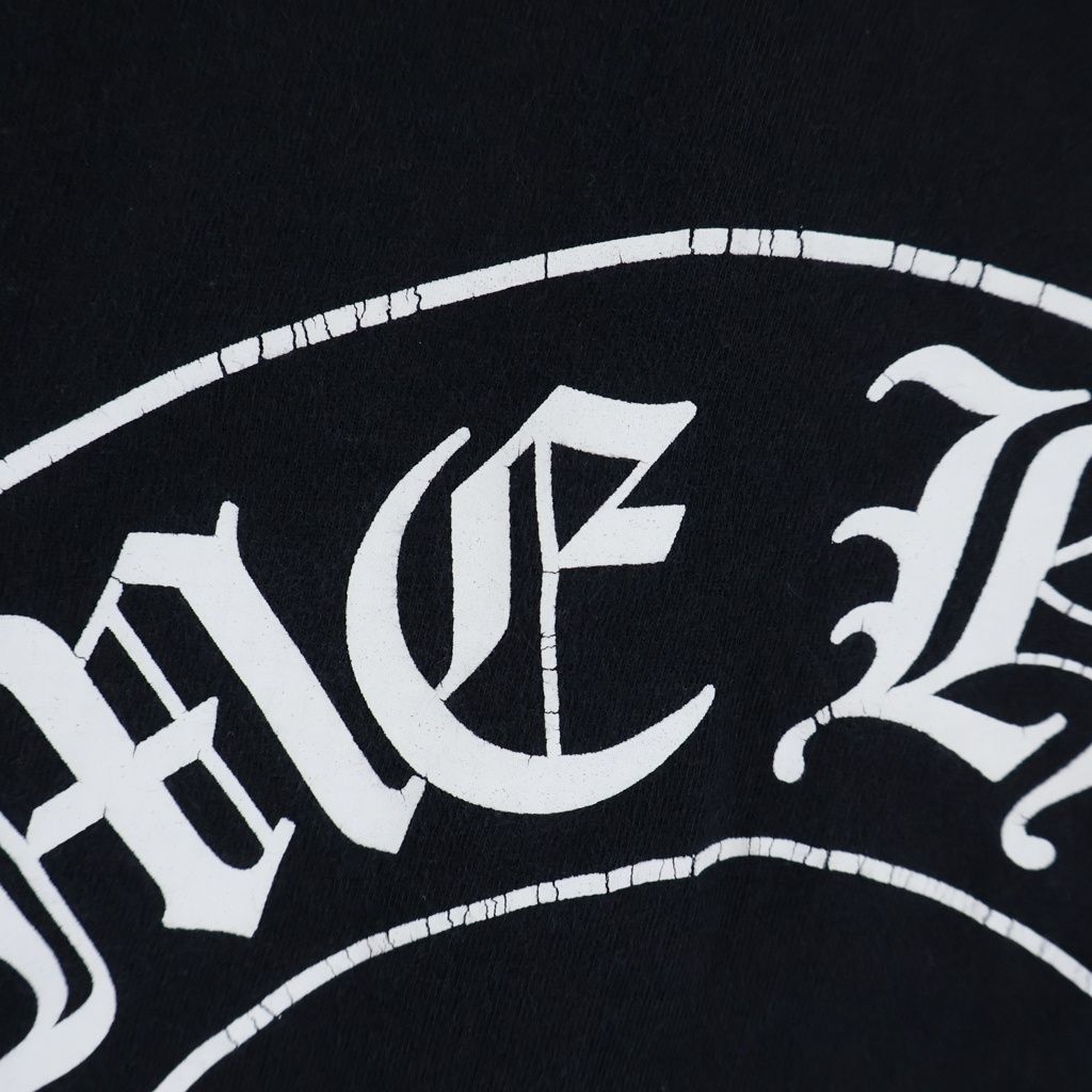 Chrome Hearts Dbl Flrl Long Sleeve Tee Double Floral Print T-Shirt Black White — view 5