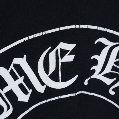 Chrome Hearts Dbl Flrl Long Sleeve Tee Double Floral Print T-Shirt Black White — view 5