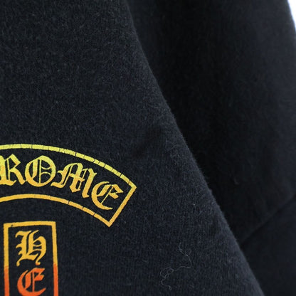 Chrome Hearts Gradient Logo Pullover Hoodie Black — view 4