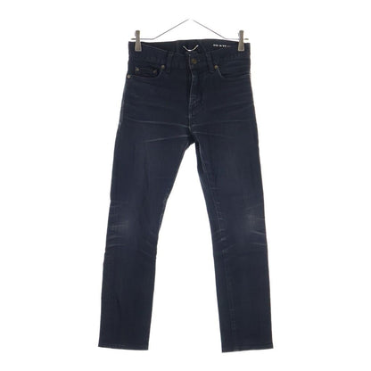 Saint Laurent Paris Skinny Denim Pants Black