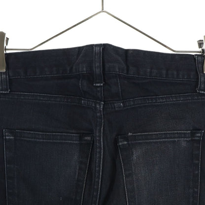 Saint Laurent Paris Skinny Denim Pants Black — view 4