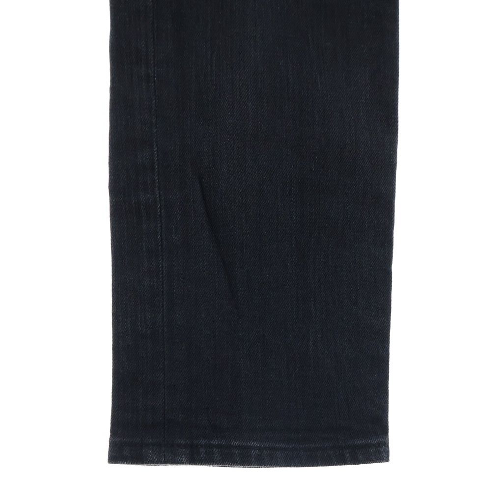 Saint Laurent Paris Skinny Denim Pants Black — view 5