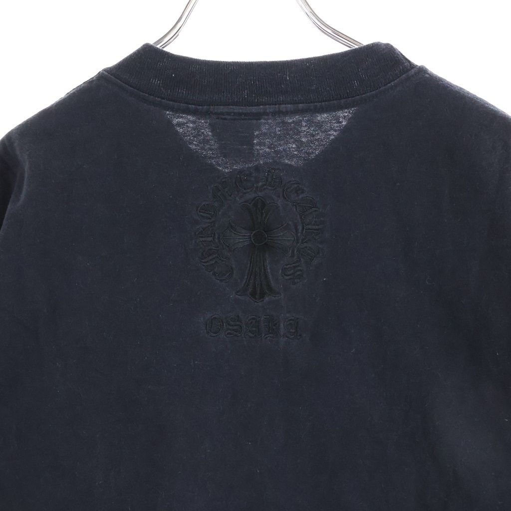 Chrome Hearts Vintage Long Sleeve Tee Osaka CH Cross Embroidery Limited Crew — view 4