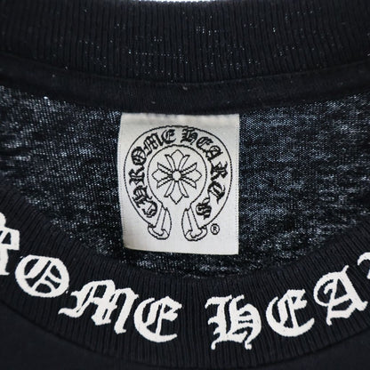 Chrome Hearts Vintage Vine Dagger Logo Print Crew Neck Short Sleeve T-Shirt — view 7