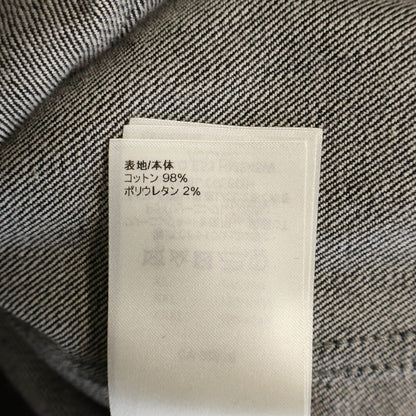 Louis Vuitton Monogram Denim Baseball Shirt Black — view 7