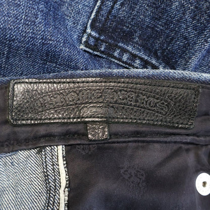 Chrome Hearts Denim Carpenter Button Fly Pants Indigo — view 7