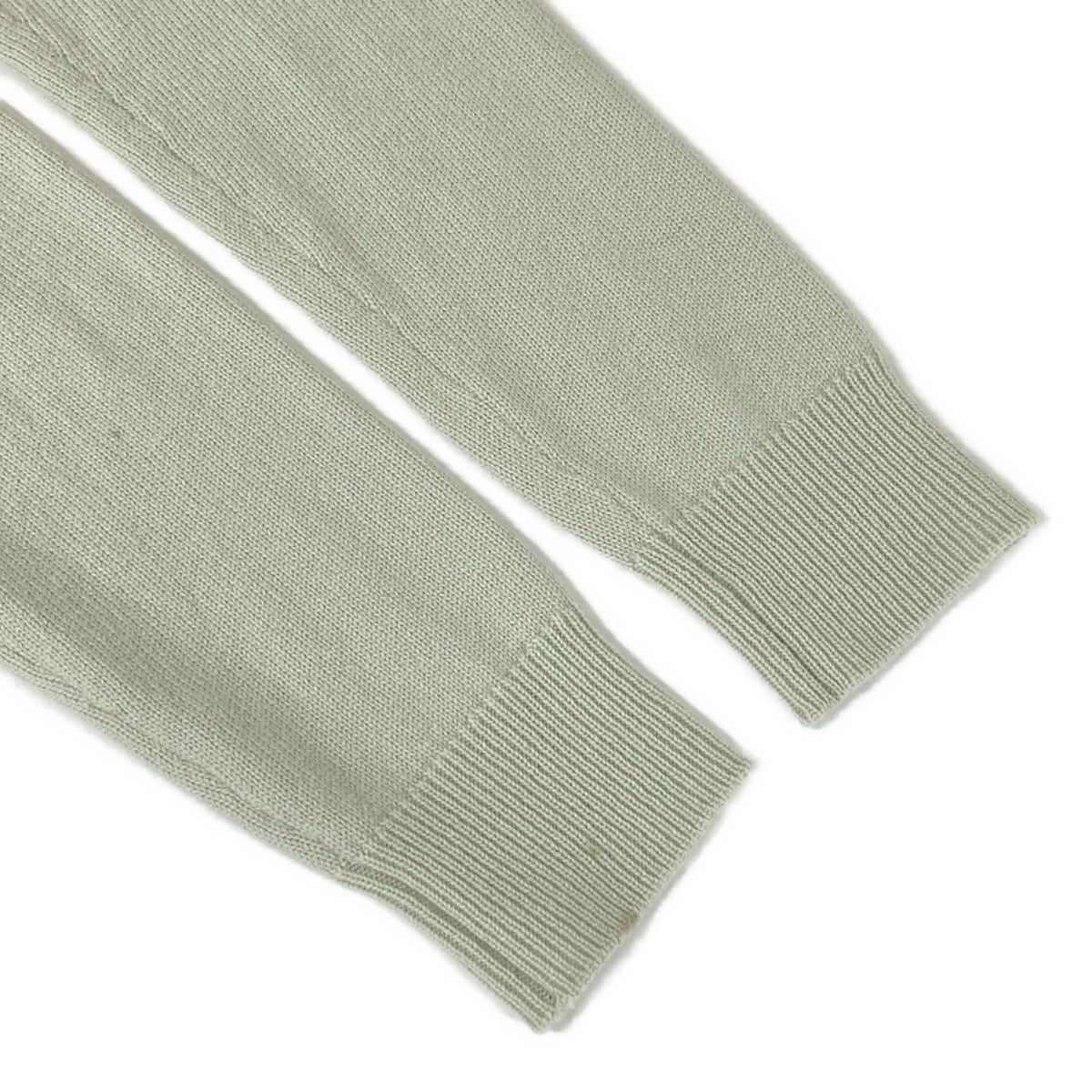 Loro Piana Cardigan M Light Green Long Sleeve Cashmere 42 — view 6