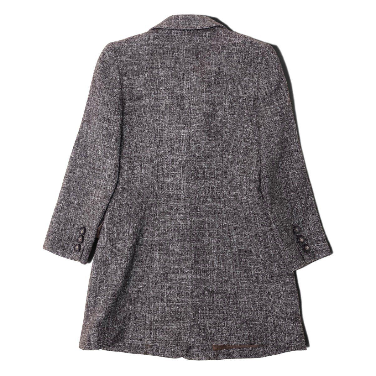 Dior Tailored Coat Wool Blend 11 Brown — view 3