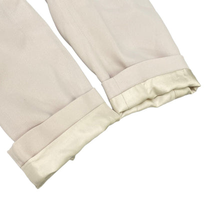 Hermes Skirt Suit Light Beige Wool — view 6