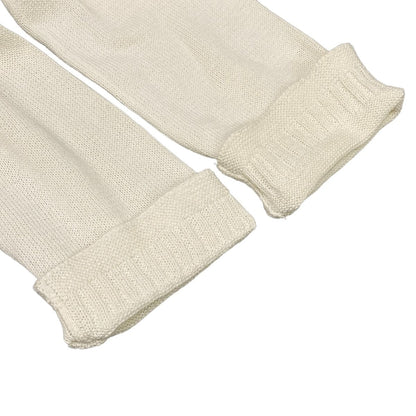 Chanel Long Sleeve Sweater S White Cotton 34 — view 7