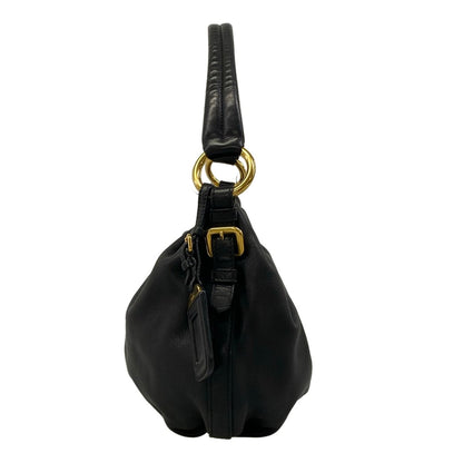 Prada Handbag Black Leather — view 4