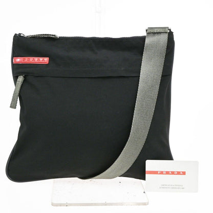 Prada Sports Shoulder Bag Cross Black Nylon