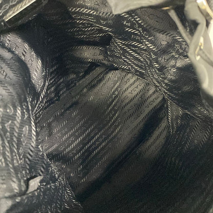Prada Handbag Black Drawstring Robot Leather — view 7