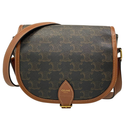 Celine Shoulder Bag Medium for Luco Tan Crossbody Leather