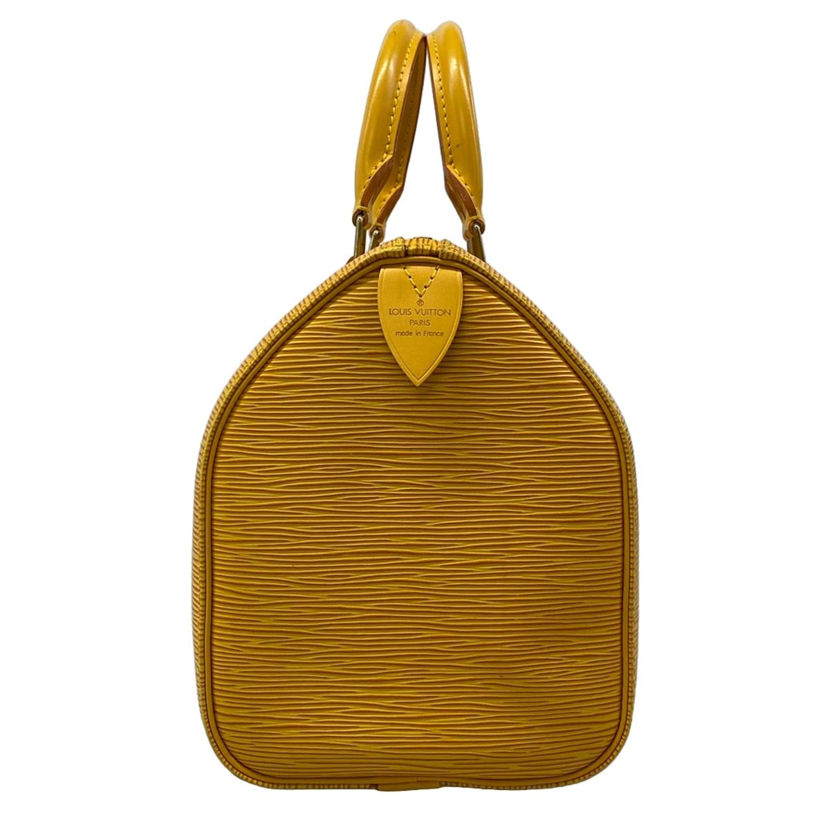 Louis Vuitton Handbag Epi Speedy 25 Jaune Leather — view 4
