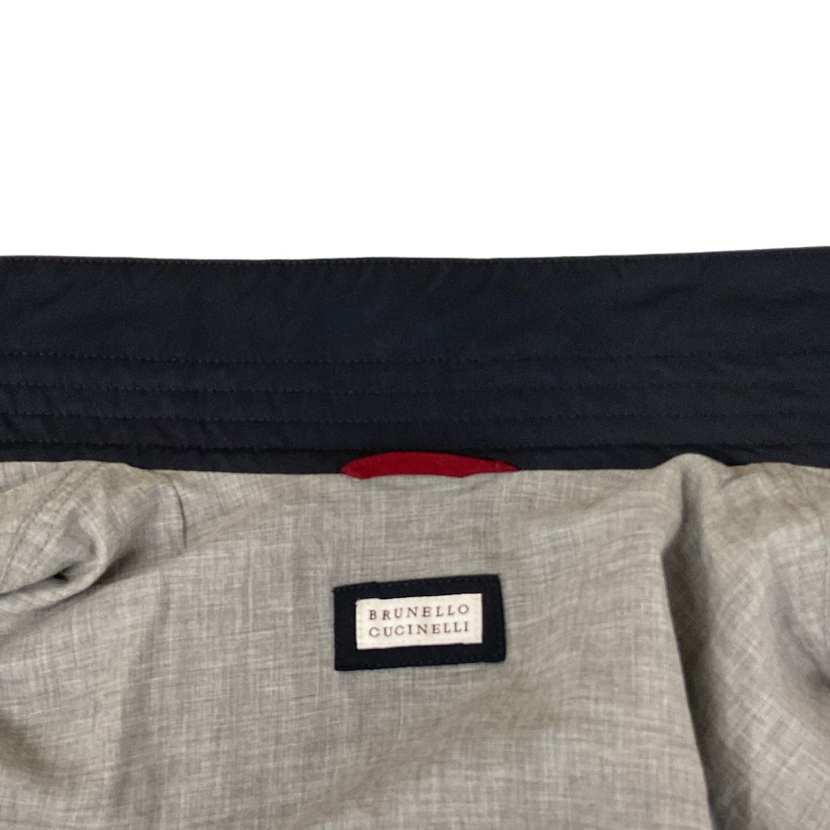 Brunello Cucinelli Jacket M Dark Navy Long Sleeve Spring Fall 50 — view 8