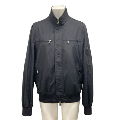 Brunello Cucinelli Jacket M Dark Navy Long Sleeve Spring Fall 50