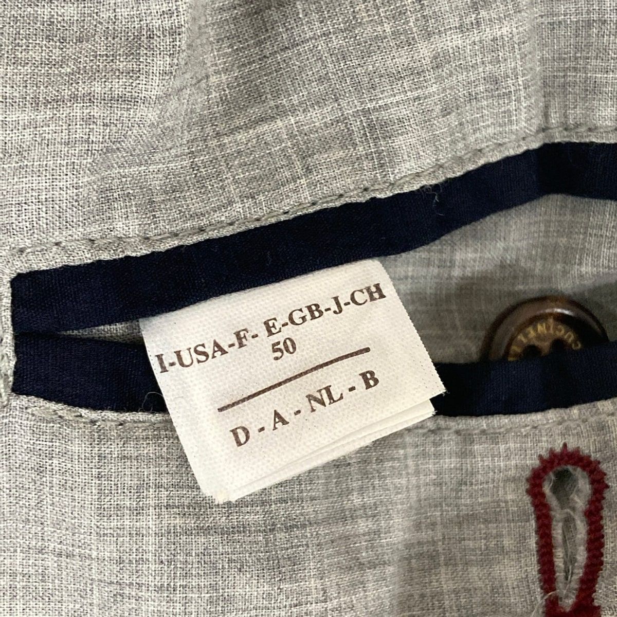 Brunello Cucinelli Jacket M Dark Navy Long Sleeve Spring Fall 50 — view 5