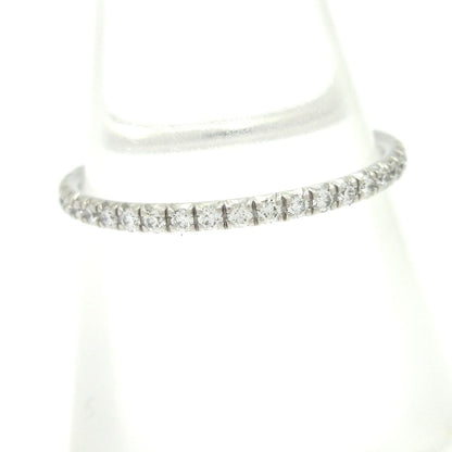 Tiffany & Co Ring 18k White Gold Diamond Pave Full Eternity — view 2