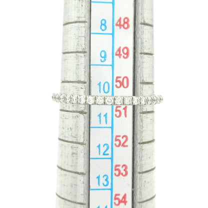 Tiffany & Co Ring 18k White Gold Diamond Pave Full Eternity — view 6
