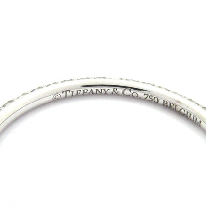 Tiffany & Co Ring 18k White Gold Diamond Pave Full Eternity — view 5