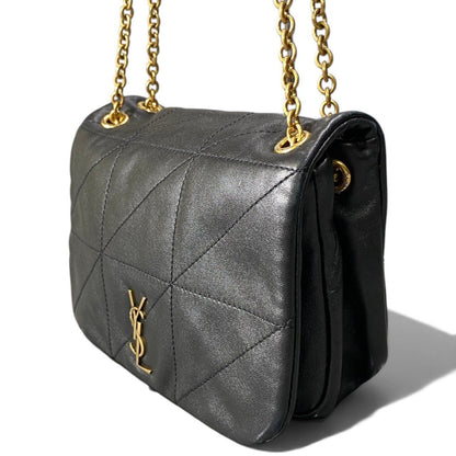 Saint Laurent YSL Jamie Chain Mini Shoulder Bag Black — view 4