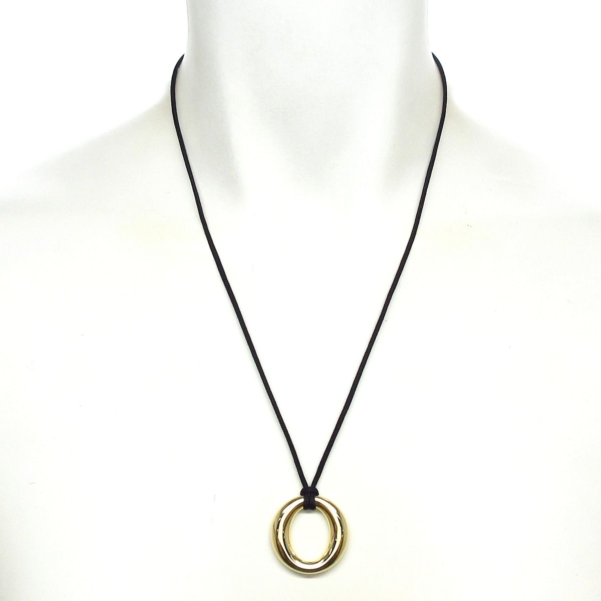 Tiffany & Co Choker Seviana 18 YG Black Necklace — view 2