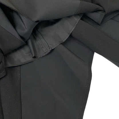 Louis Vuitton Long Skirt M Black Wool 38 — view 6