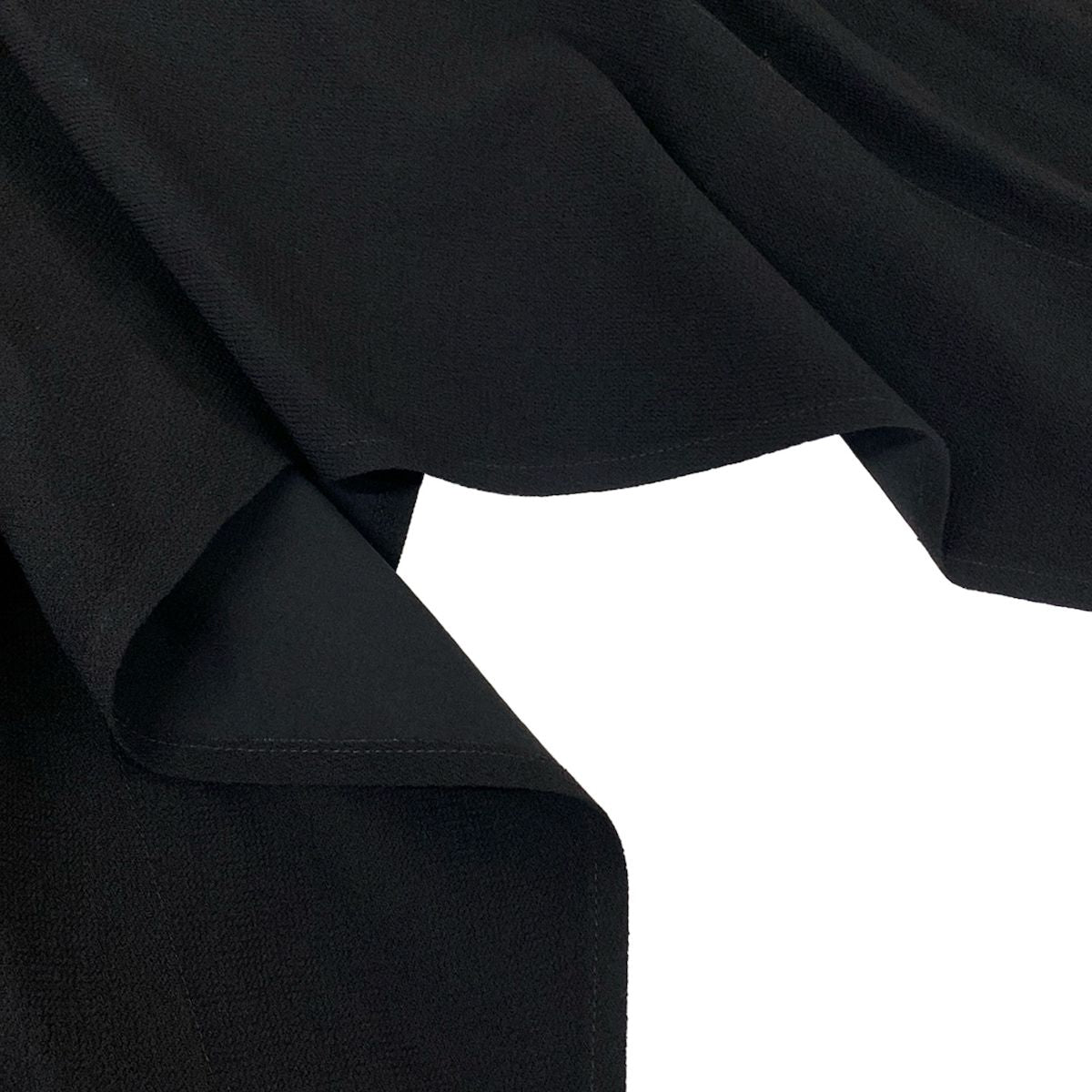 Louis Vuitton Long Skirt M Black Wool 38 — view 5