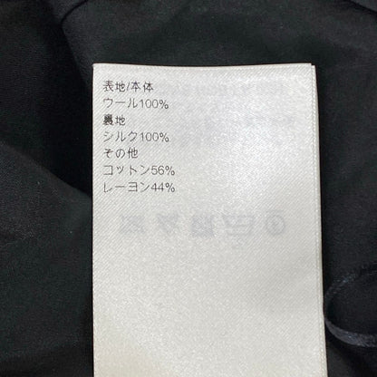 Louis Vuitton Long Skirt M Black Wool 38 — view 4