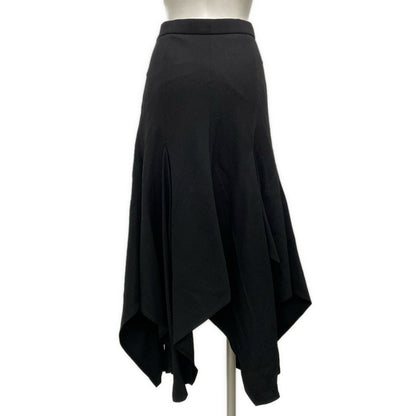 Louis Vuitton Long Skirt M Black Wool 38 — view 2